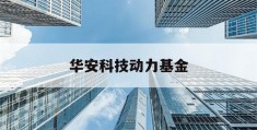 华安科技动力基金(华安科技动力基金怎么样)