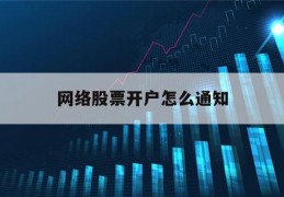 网络股票开户怎么通知(网络股票开户怎么通知客户)