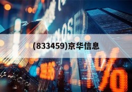 (833459)京华信息(京华信息科技有限公司怎么样)