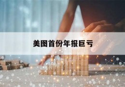 美图首份年报巨亏(2021美图公司半年报业绩)