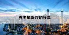 养老加医疗的股票(医疗养老股票龙头股)