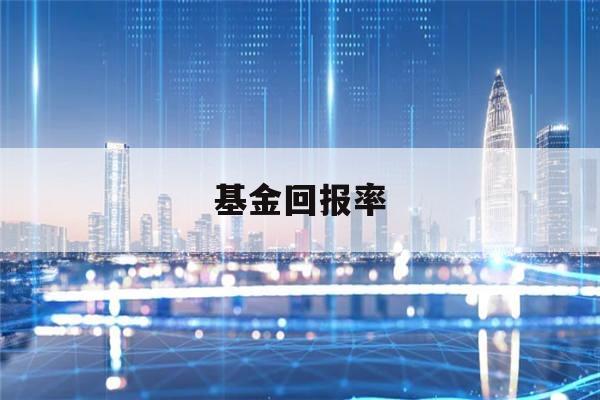 基金回报率(基金回报率怎么计算)