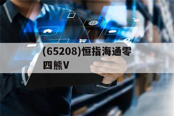 关于(65208)恒指海通零四熊V的信息