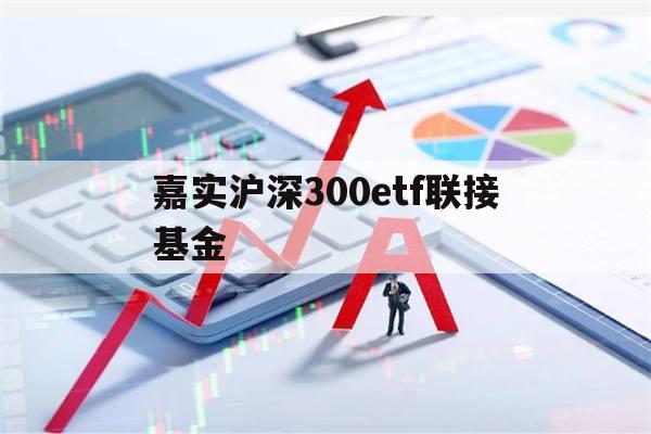 嘉实沪深300etf联接基金(嘉实沪深300基金现在值多少钱)